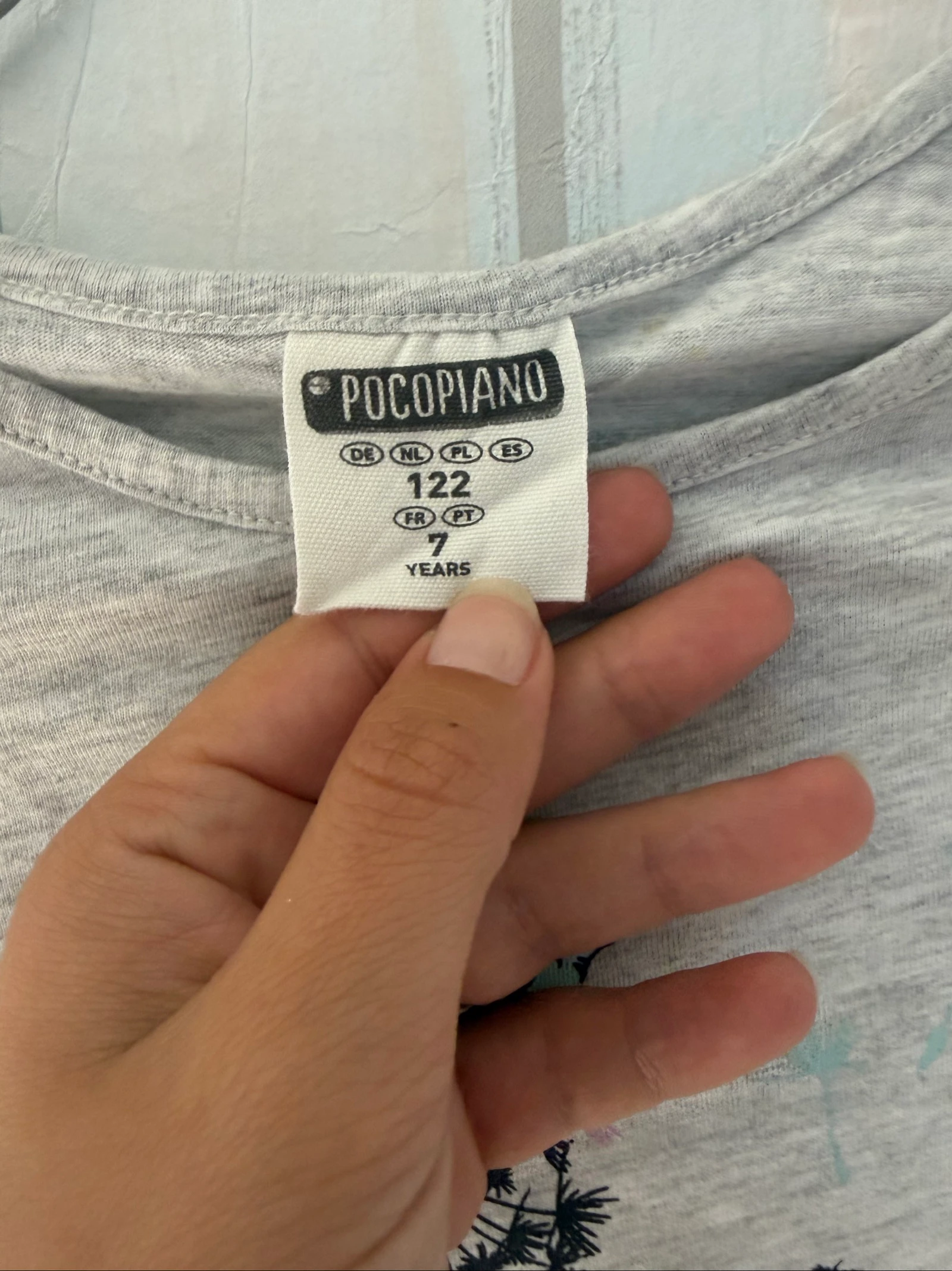 T-shirt manga longa pocopiano – photo 3